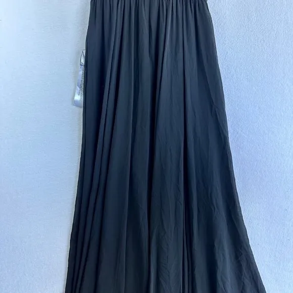 Dress the Population Maxi Dress Women Small Black Formal Sequin Cocktail Party