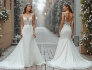 Elegant Wedding Dresses Custom made Formal Bridal Grown 2025 Vestido De Noiva