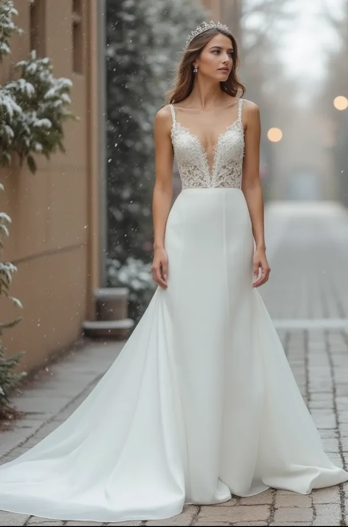 Elegant Wedding Dresses Custom made Formal Bridal Grown 2025 Vestido De Noiva