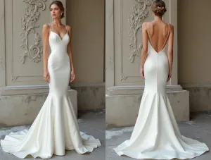 Elegant Wedding Dresses Custom made Formal Bridal Grown 2025 Vestido De Noiva