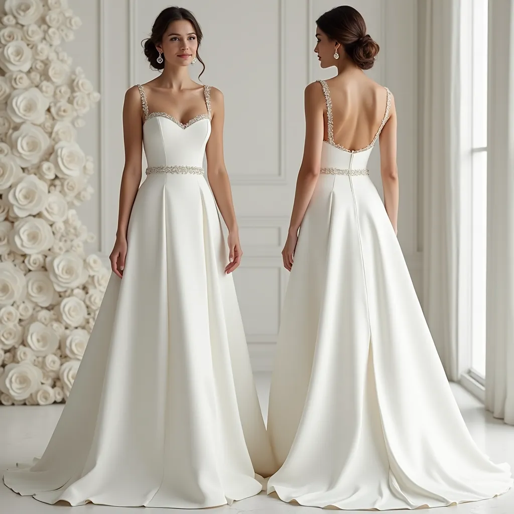 Elegant Wedding Dresses Custom made Formal Bridal Grown 2025 Vestido De Noiva