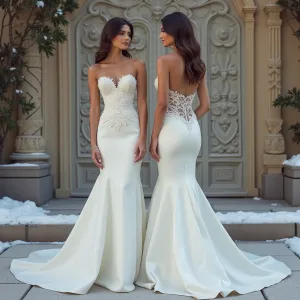 Elegant Wedding Dresses Custom made Formal Bridal Grown 2025 Vestido De Noiva