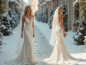 Elegant Wedding Dresses Custom made Formal Bridal Grown 2025 Vestido De Noiva