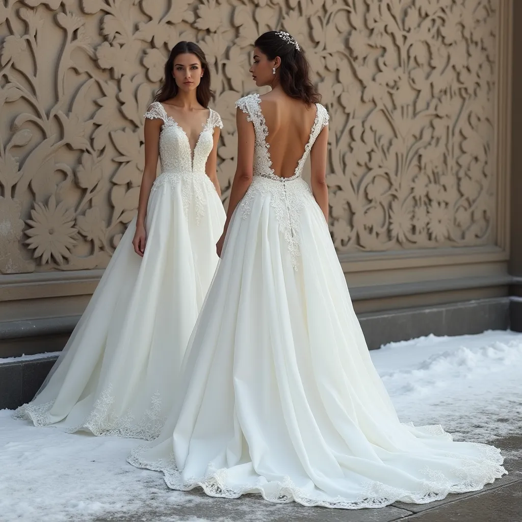 Elegant Wedding Dresses Custom made Formal Bridal Grown 2025 Vestido De Noiva