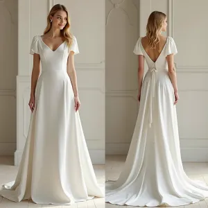 Elegant Wedding Dresses Custom made Formal Bridal Grown 2025 Vestido De Noiva