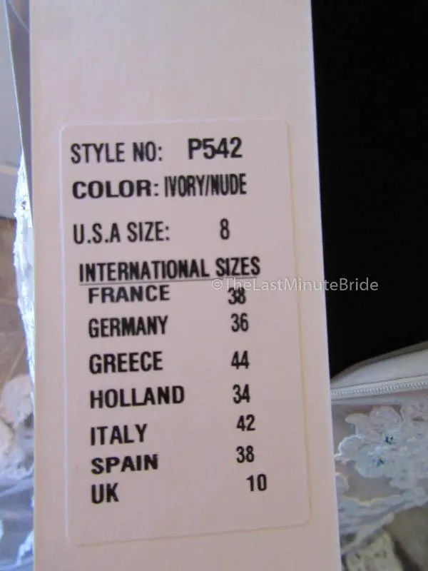 Eleni Elias P542 Size 8