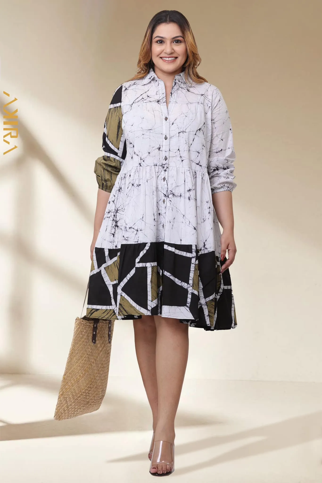 Eliza Batik Detail Dress | Kaftan, Bohemian Dress, Floral Dress, Boho Maxi Dress