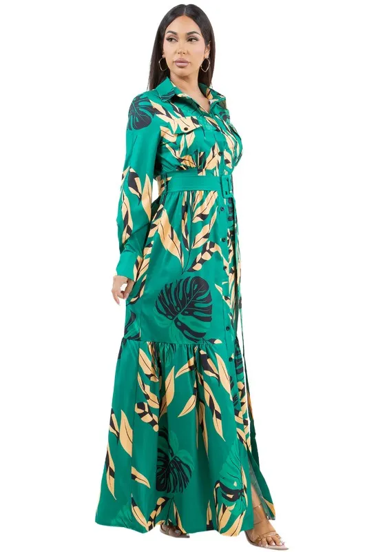 Enchanted Garden Ensemble Botanical Harmony Dress
