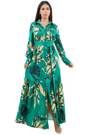 Enchanted Garden Ensemble Botanical Harmony Dress