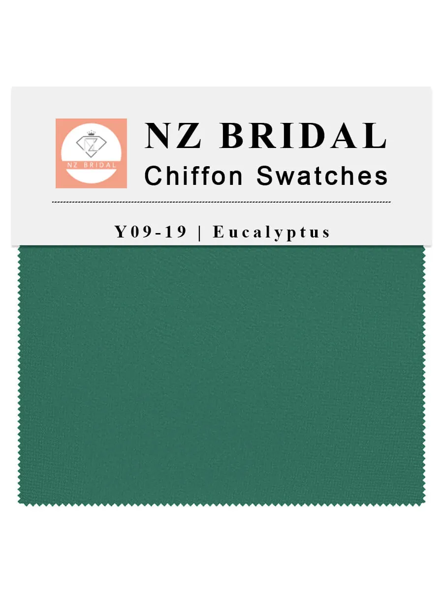 Eucalyptus Fabric Swatch Samples Chiffon