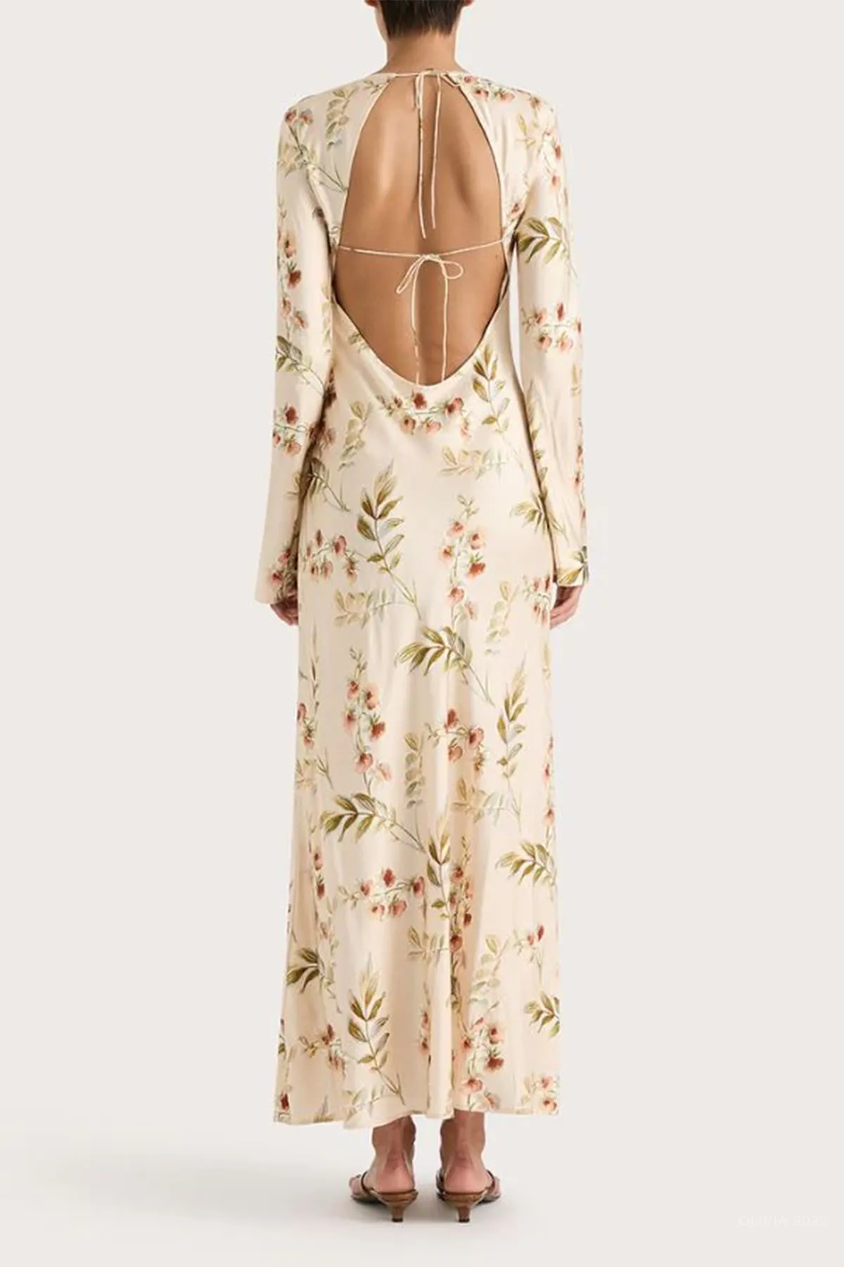 Faroe Maxi Dress in Jardin Floral Blush