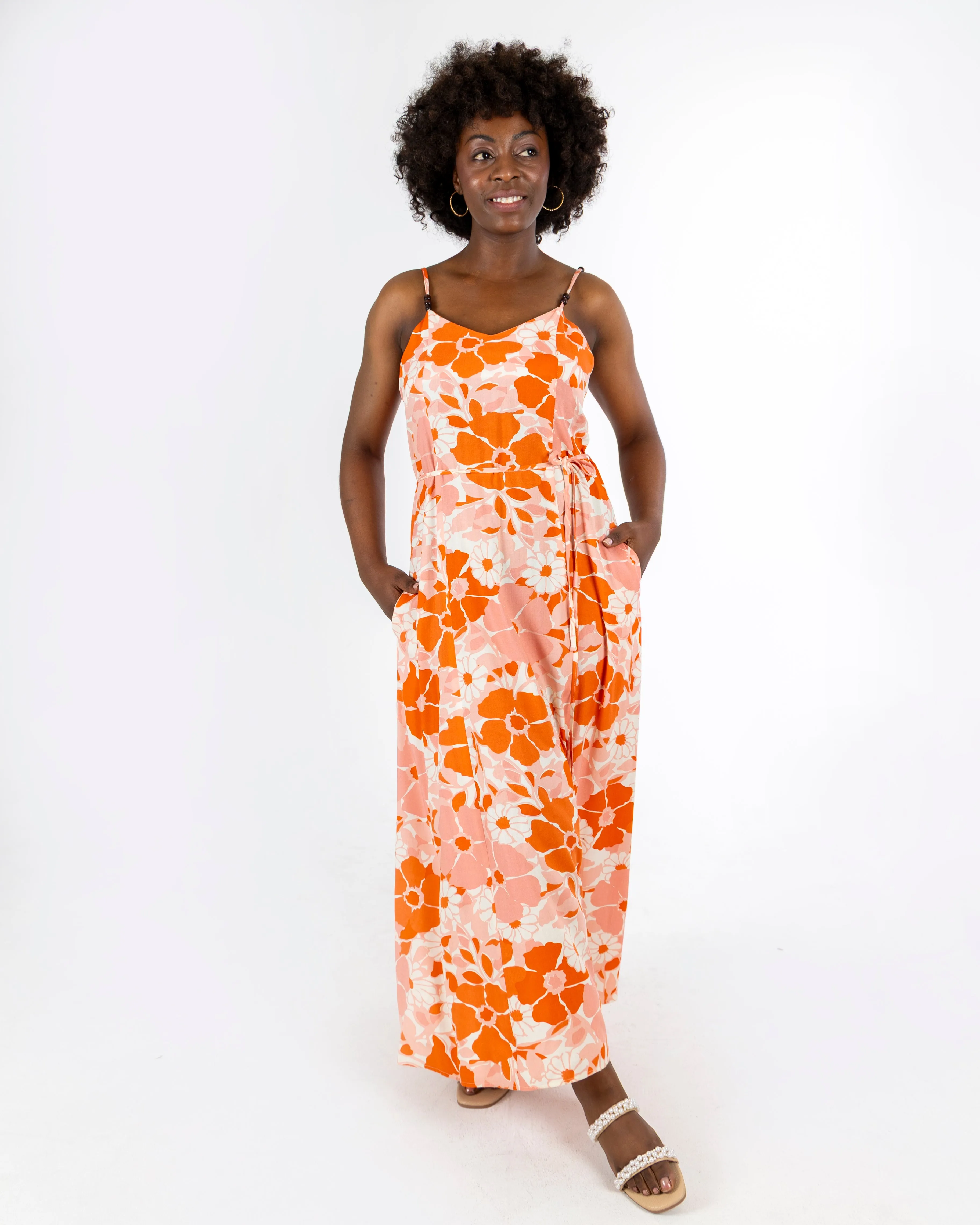 Floral Strappy Dress