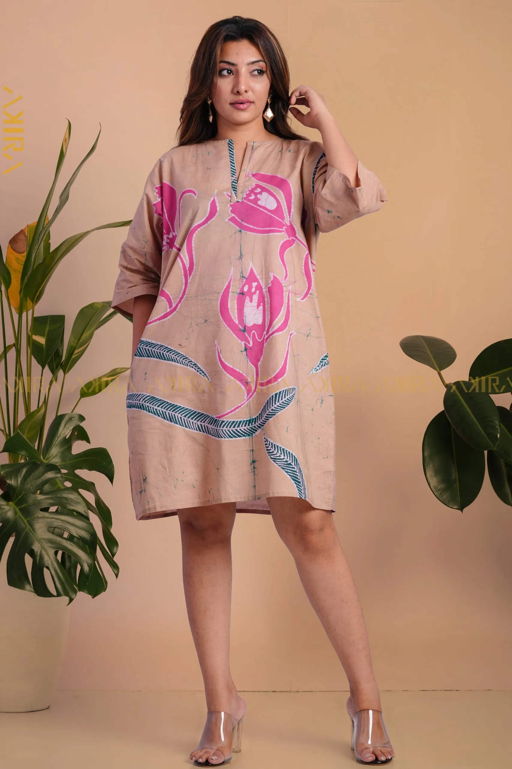 Forget-Me-Not Field Dress | Kaftan, Bohemian Dress, Floral Dress, Boho Maxi Dress