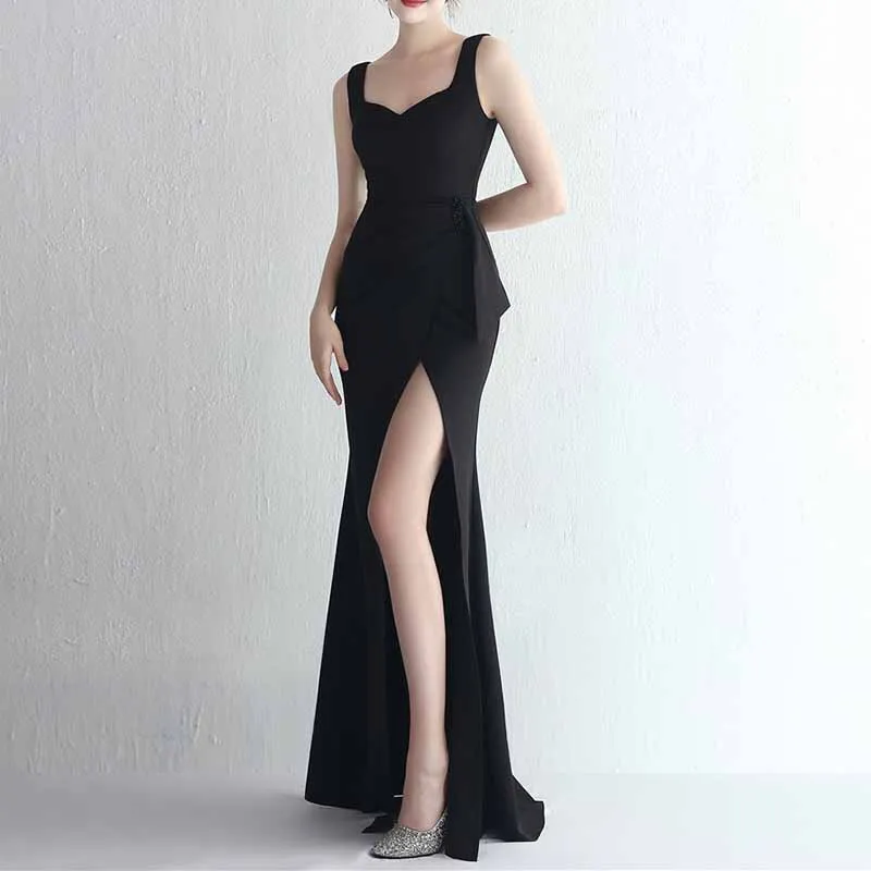 Formal Event Dress Long Sequin Evening Prom Dress For Wedding