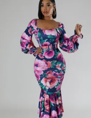 FRANCESCA FLORAL DRESS