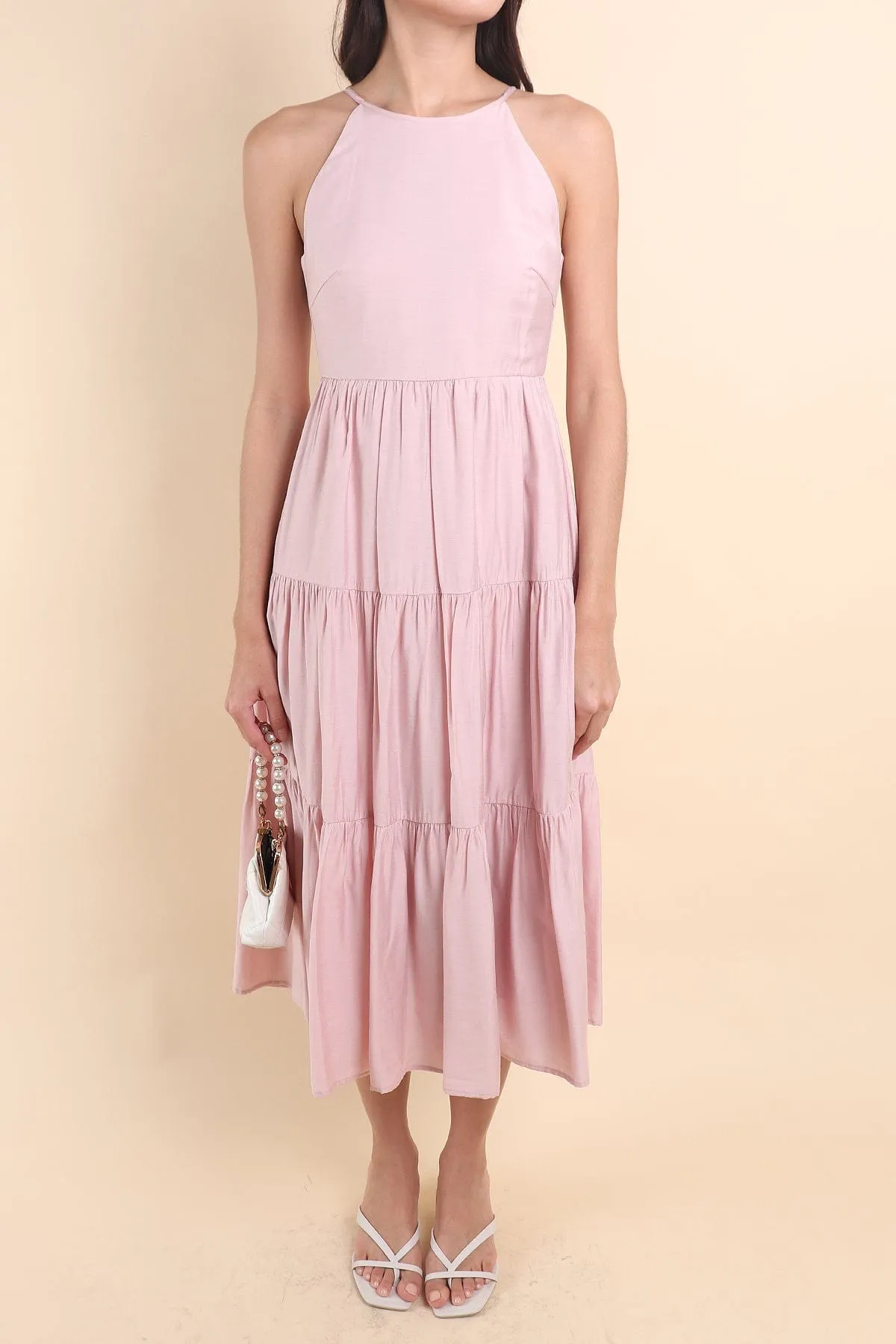 FRANKLIN TIER MIDAXI IN PINK