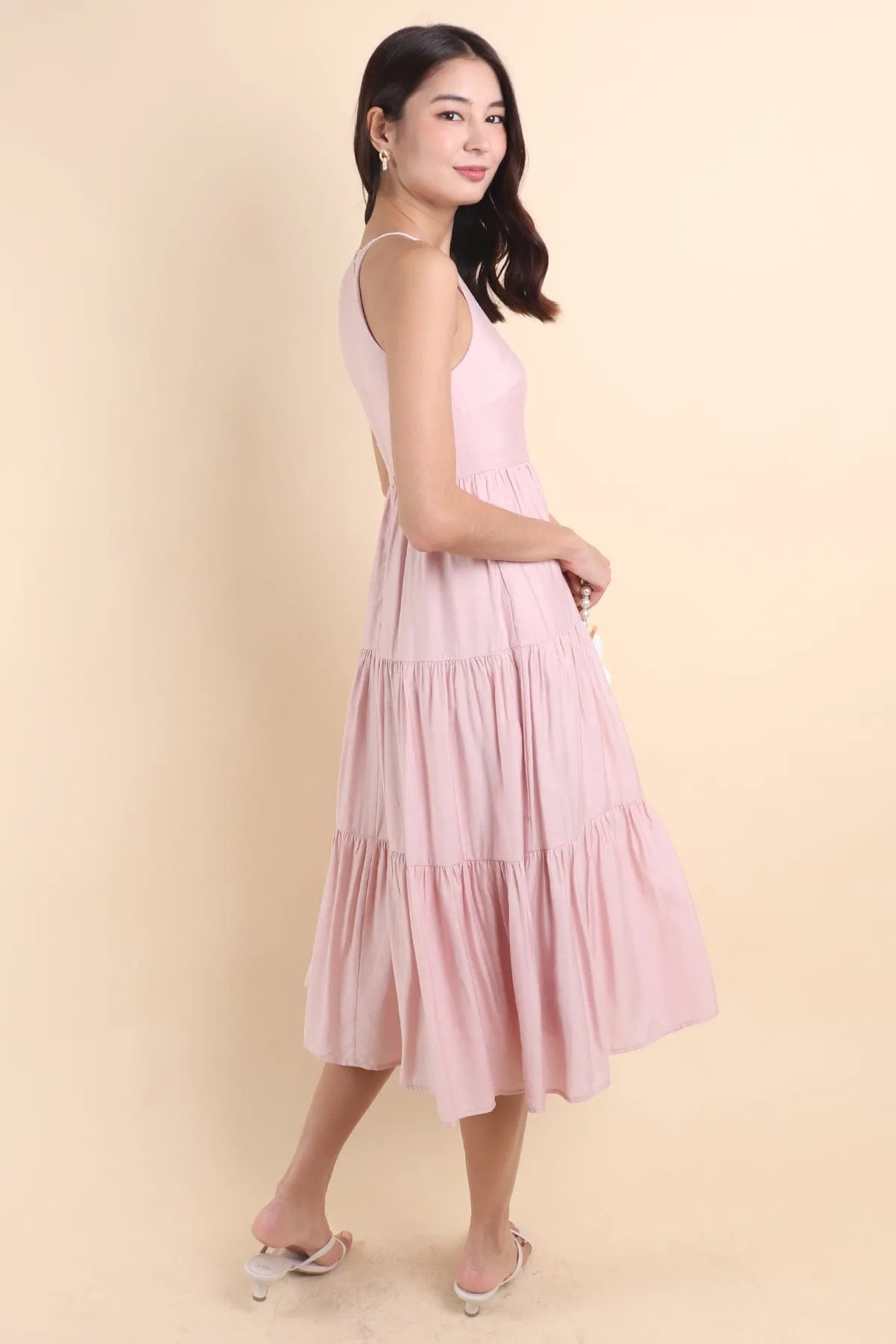 FRANKLIN TIER MIDAXI IN PINK