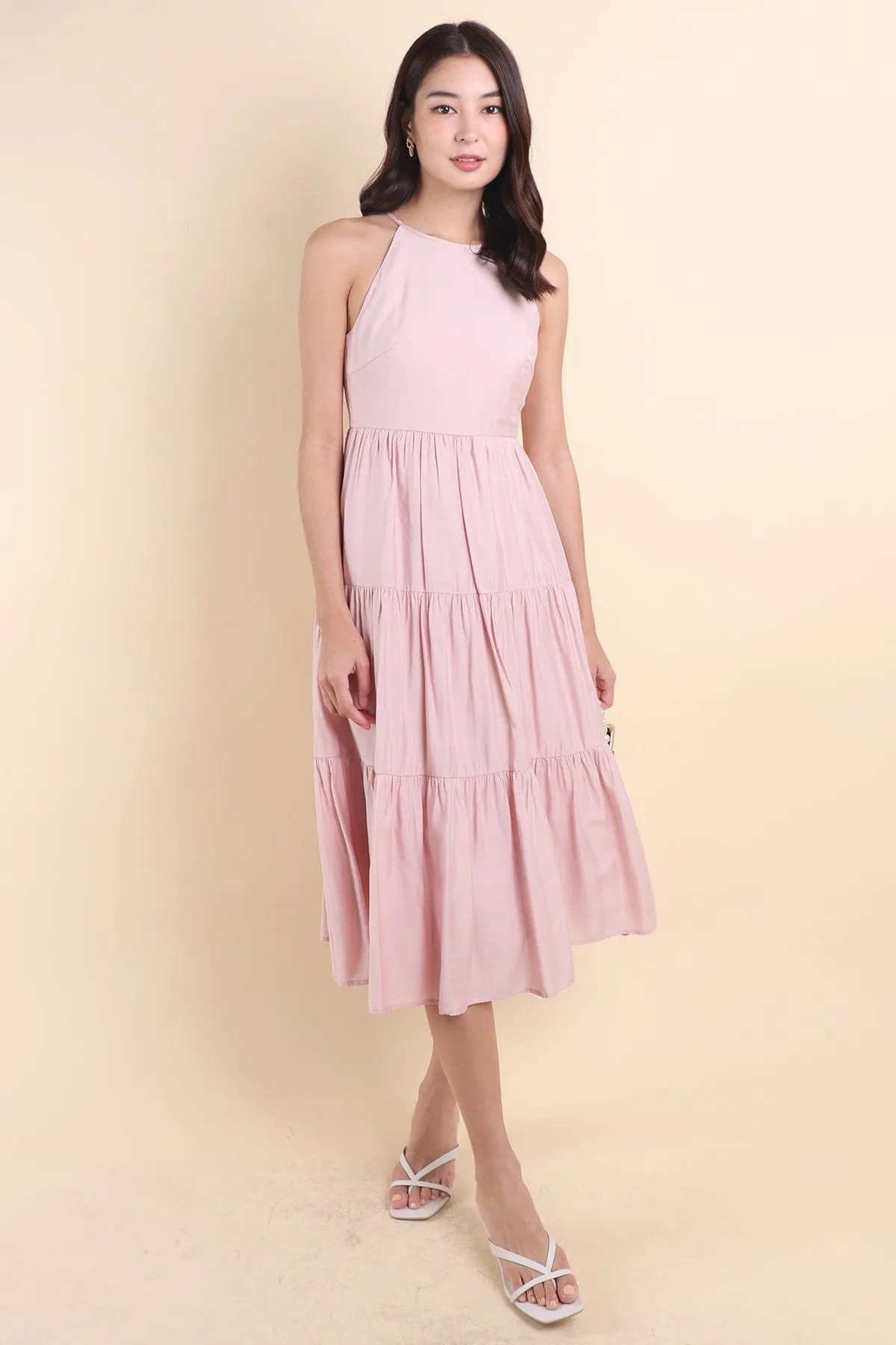 FRANKLIN TIER MIDAXI IN PINK