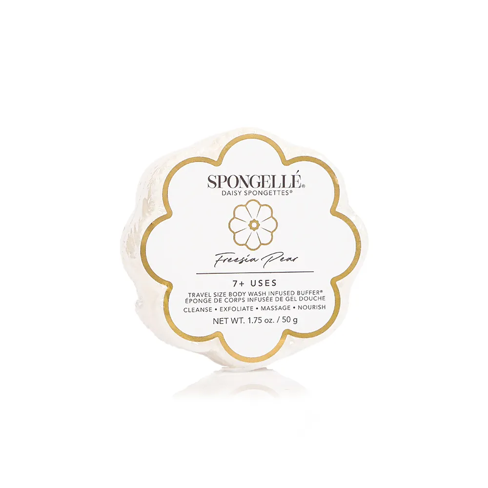 Freesia Pear Daisy Spongette  
