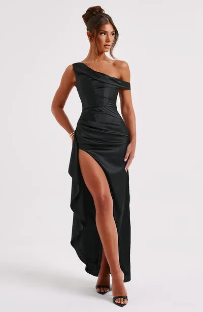 Gemma Maxi Dress - Black