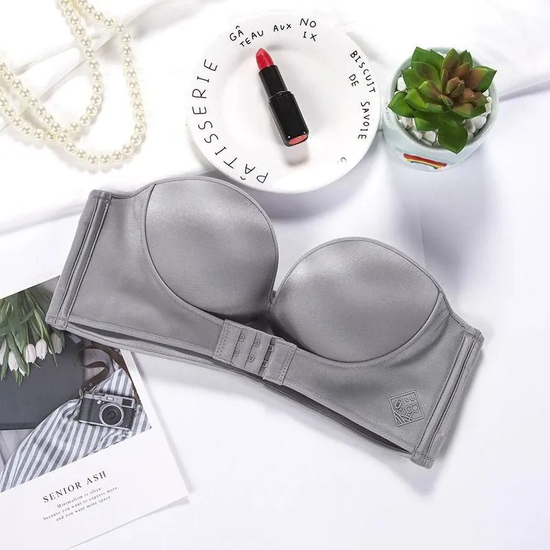 INVISIBLE STRAPLESS SUPER PUSH UP BRA ??HOT SALE 50%??
