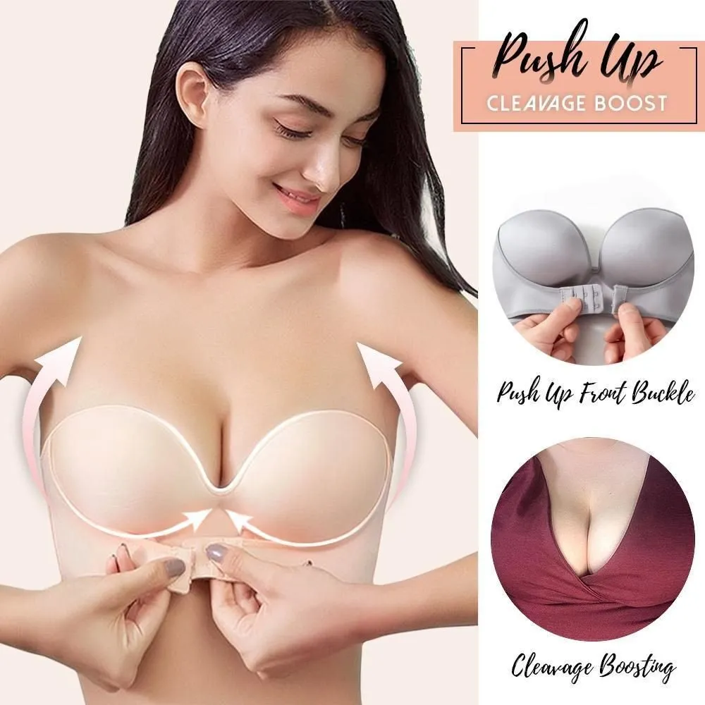 INVISIBLE STRAPLESS SUPER PUSH UP BRA ??HOT SALE 50%??