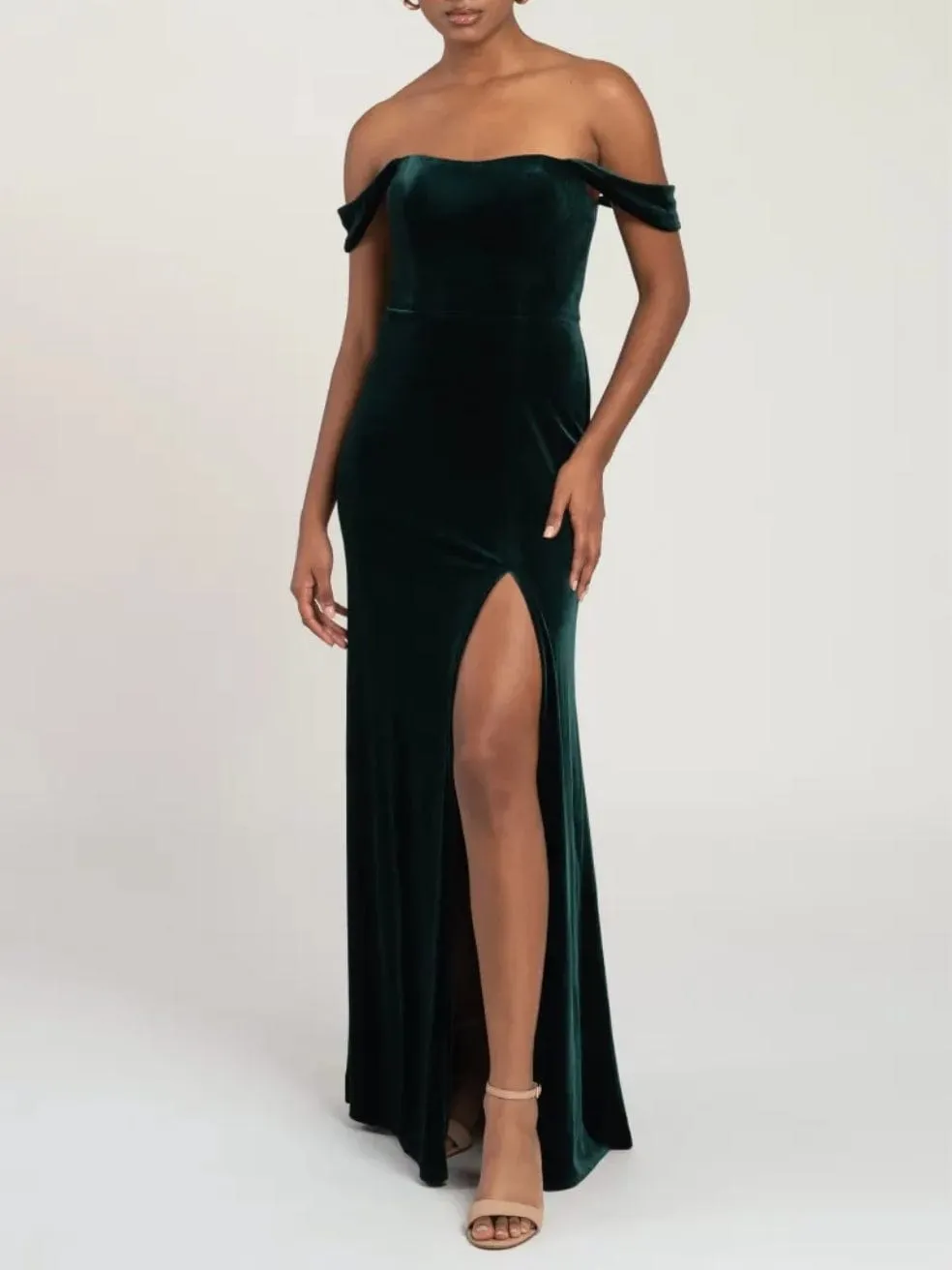 Issa Dress in Emerald