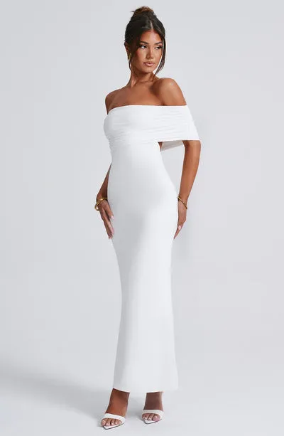 Jessie Maxi Dress - White