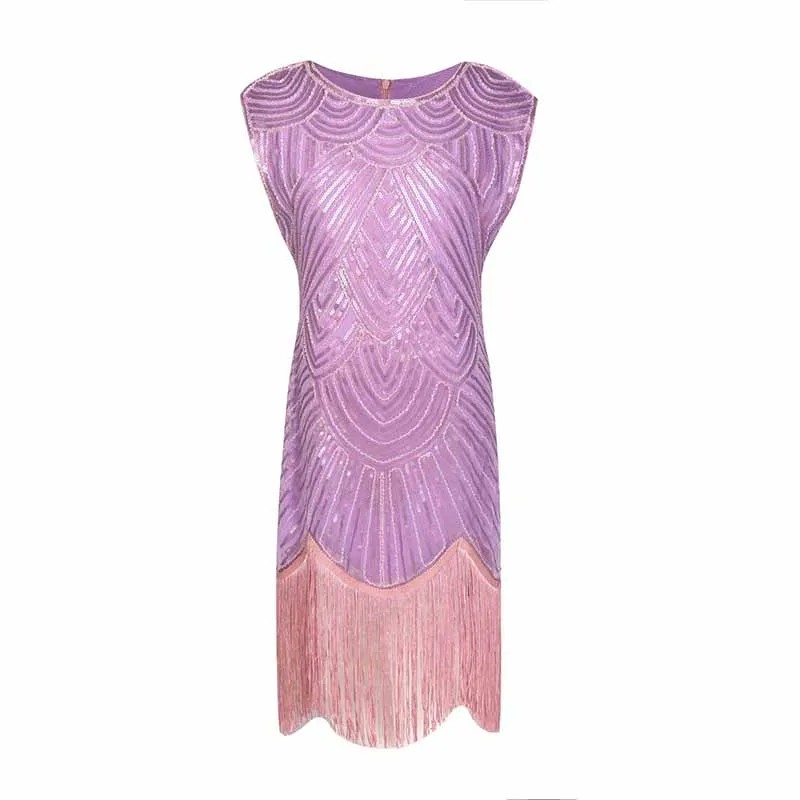 Kid's Dazzling Flapper Costume Sequin Short Prom Dress