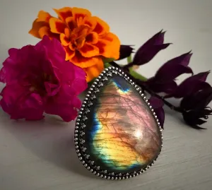 Labradorite Ring