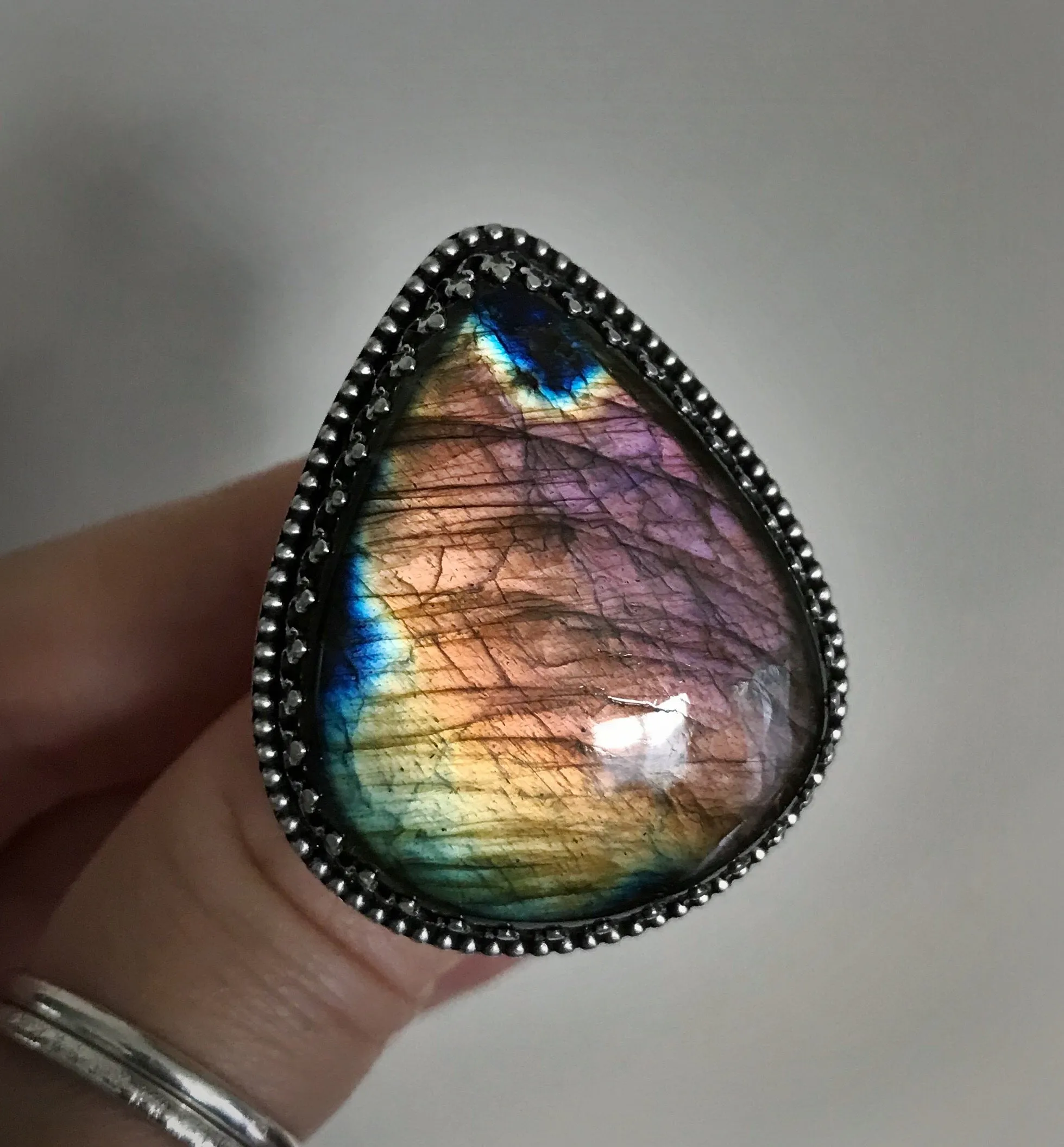 Labradorite Ring