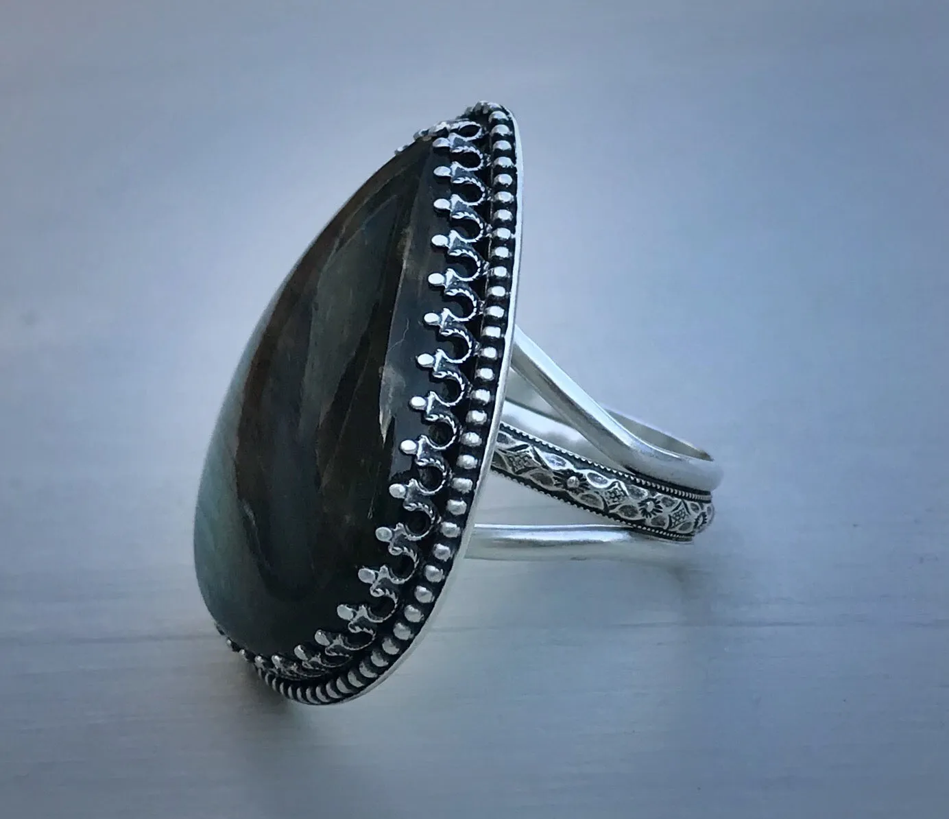 Labradorite Ring