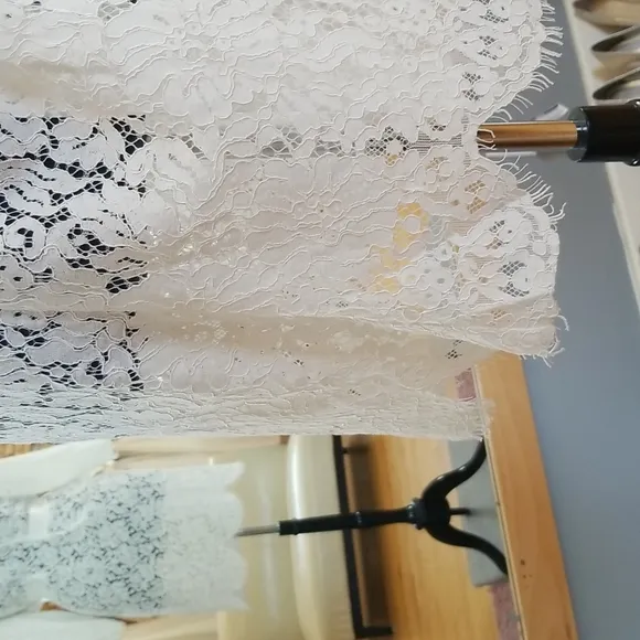 Lace bridal robe PLUS SIZE