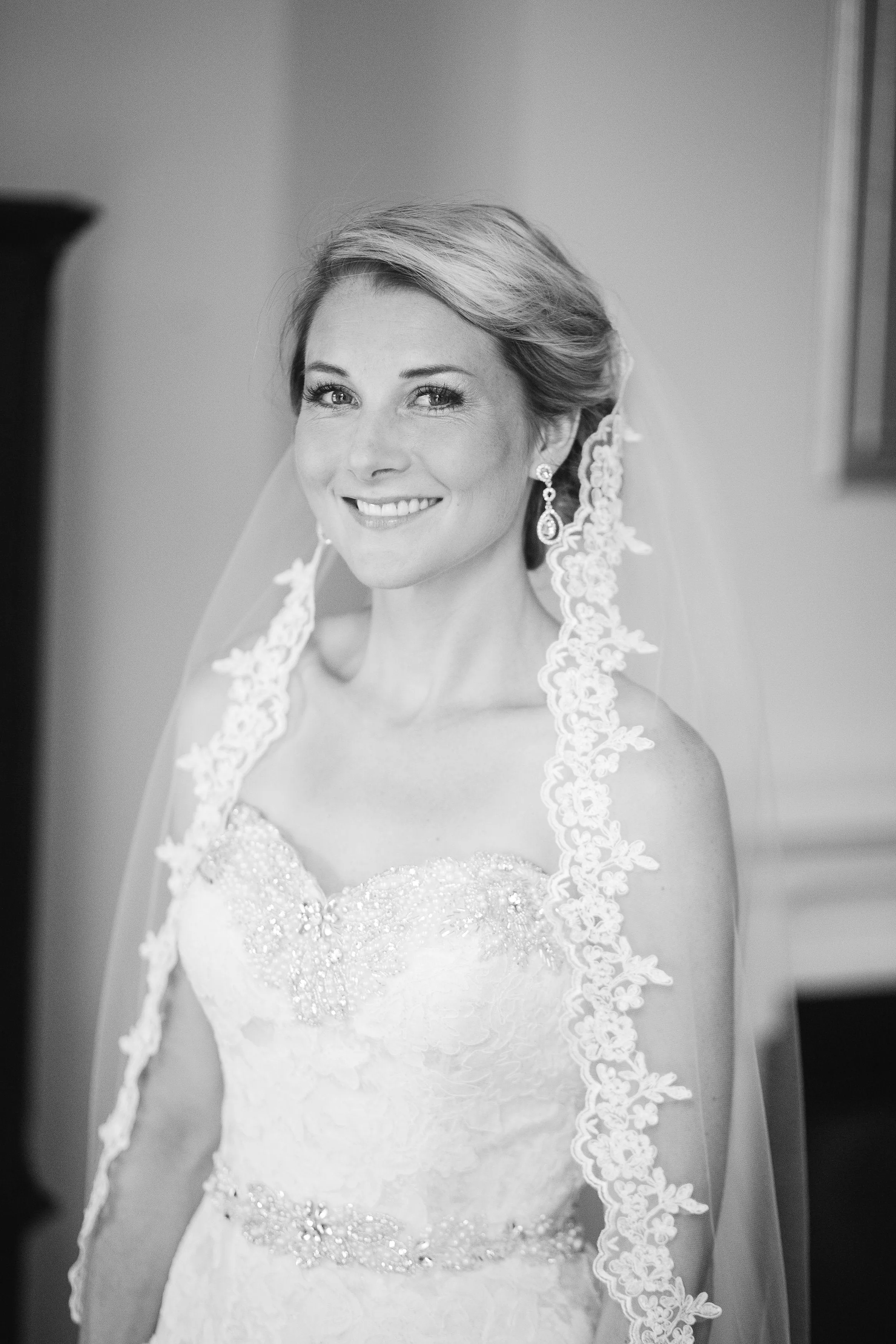 Lace Waltz Length Wedding Veil, White / Off White / Light Ivory / Ivory Bridal Veil