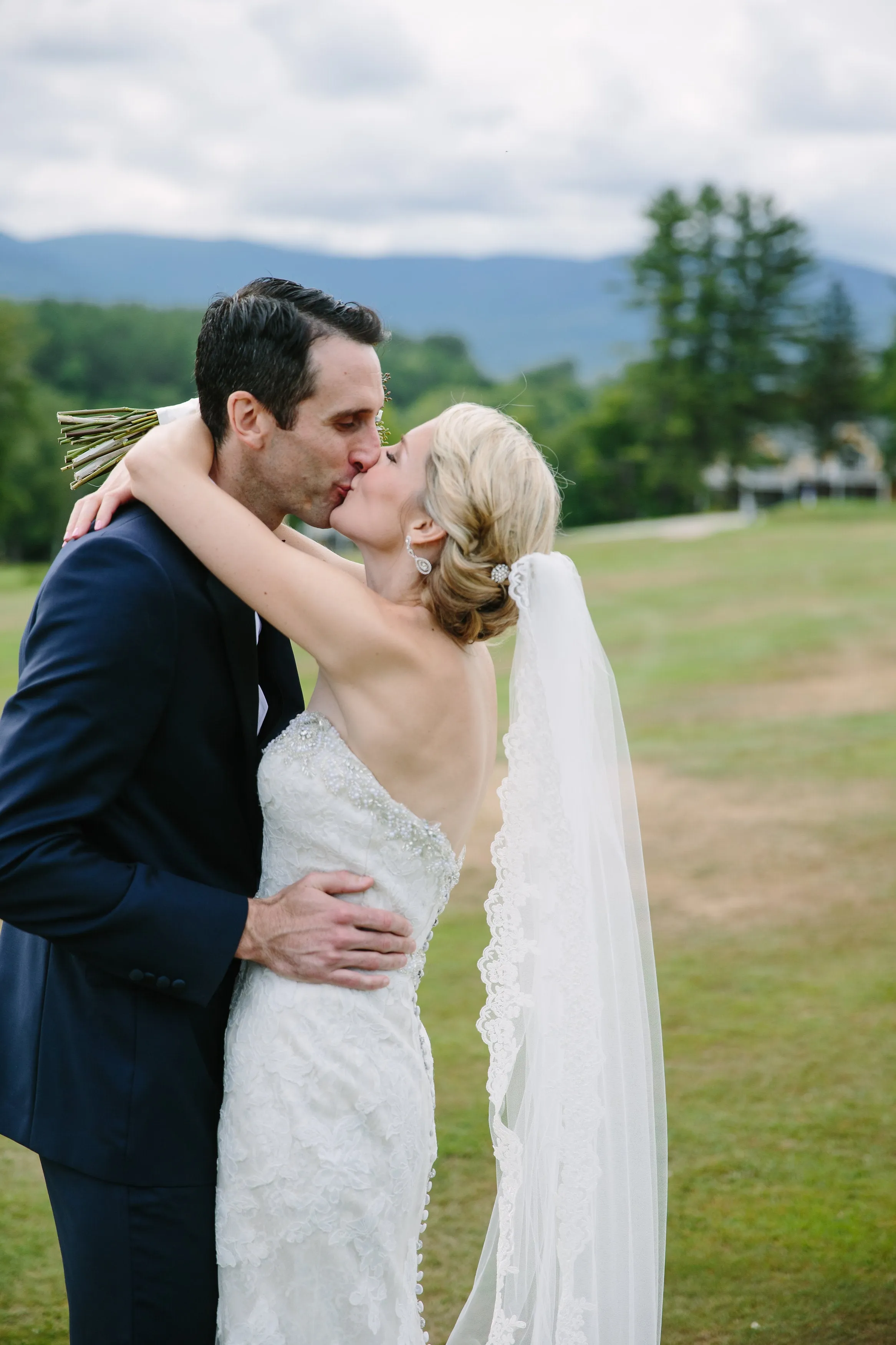 Lace Waltz Length Wedding Veil, White / Off White / Light Ivory / Ivory Bridal Veil