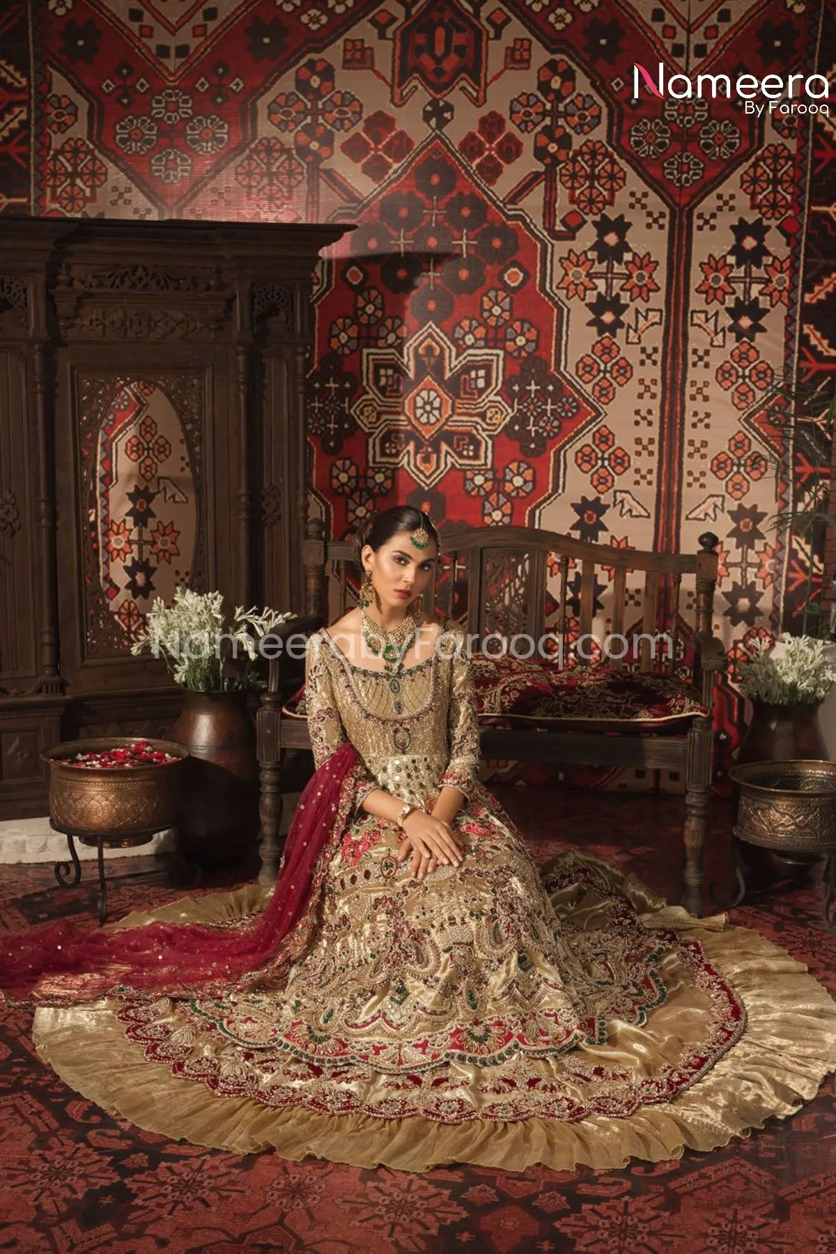 Latest Bridal Lehenga Pakistani Online 2021 #BB246