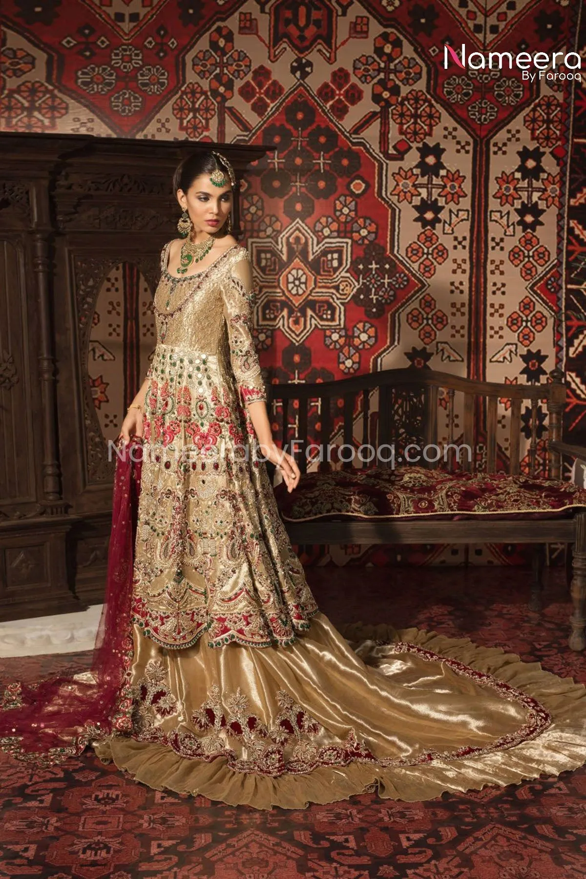 Latest Bridal Lehenga Pakistani Online 2021 #BB246