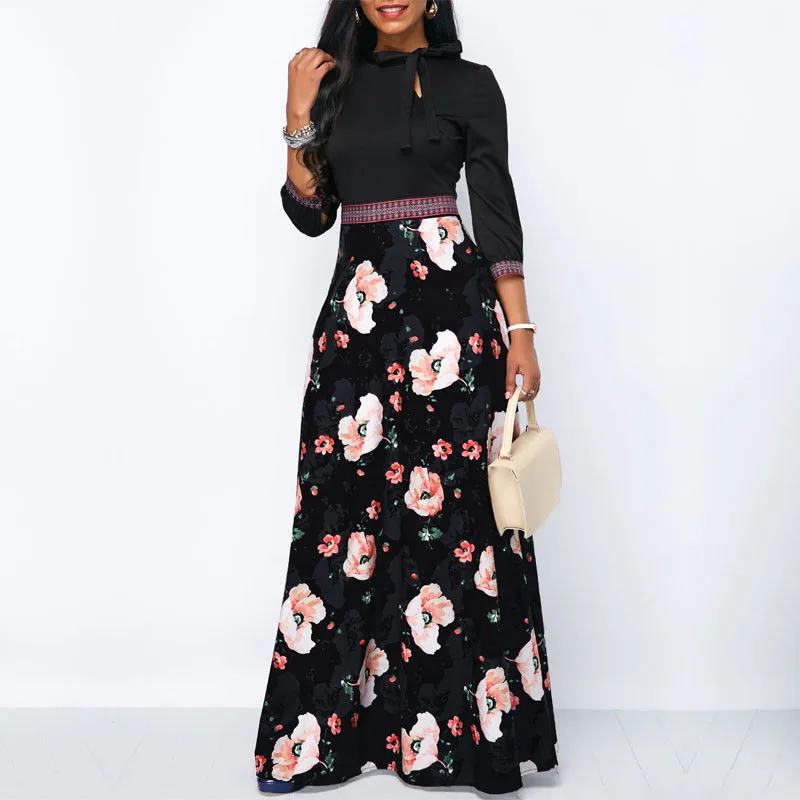 Long Floral  Dresses