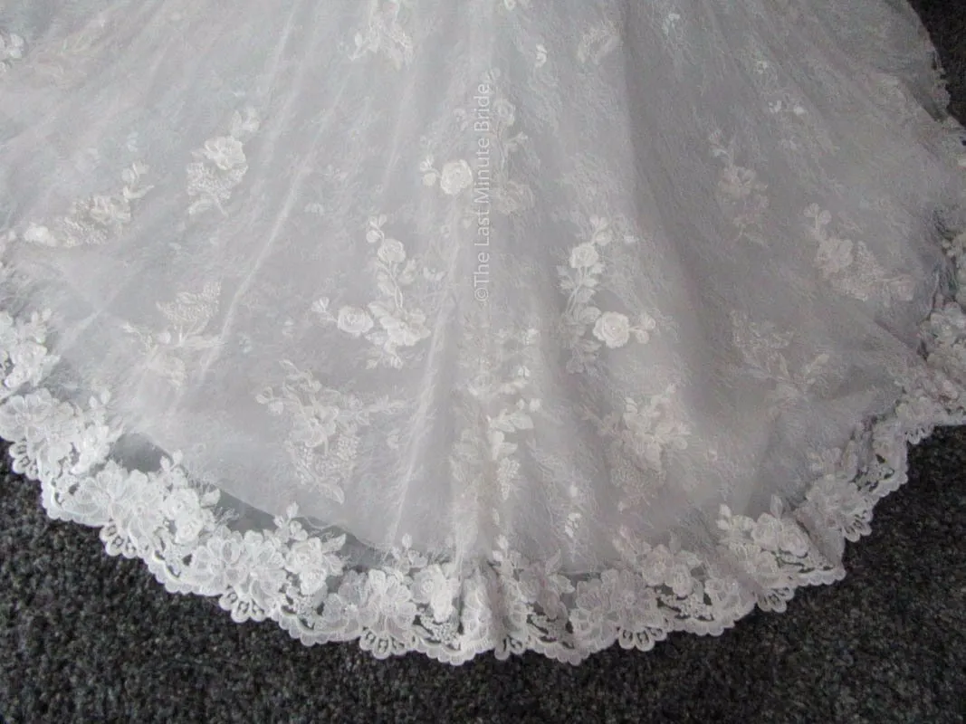 Maggie Sottero Jackie 7MS355 with detachable cap sleeves