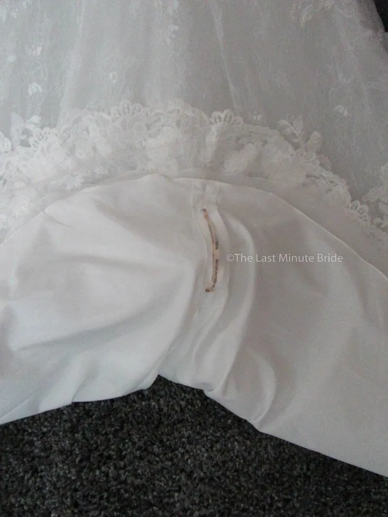 Maggie Sottero Jackie 7MS355 with detachable cap sleeves