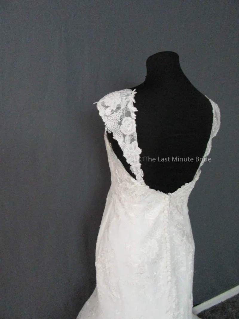 Maggie Sottero Jackie 7MS355 with detachable cap sleeves