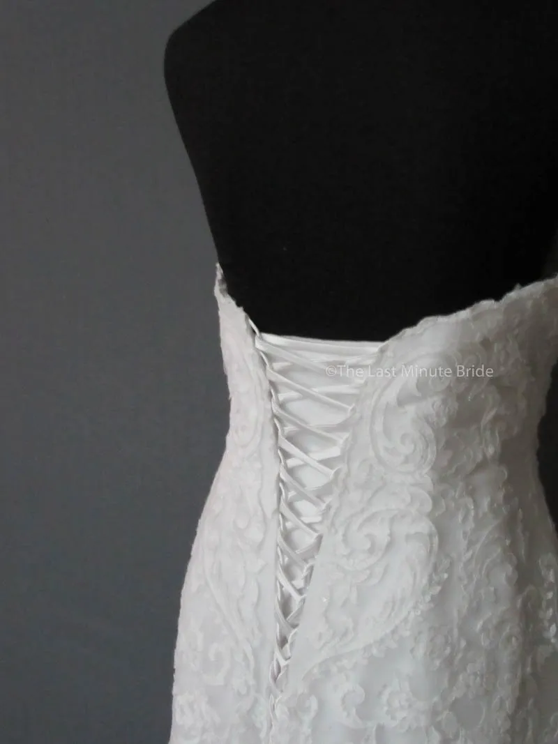 Maggie Sottero Rosamund 6MT199 with detachable cap sleeves