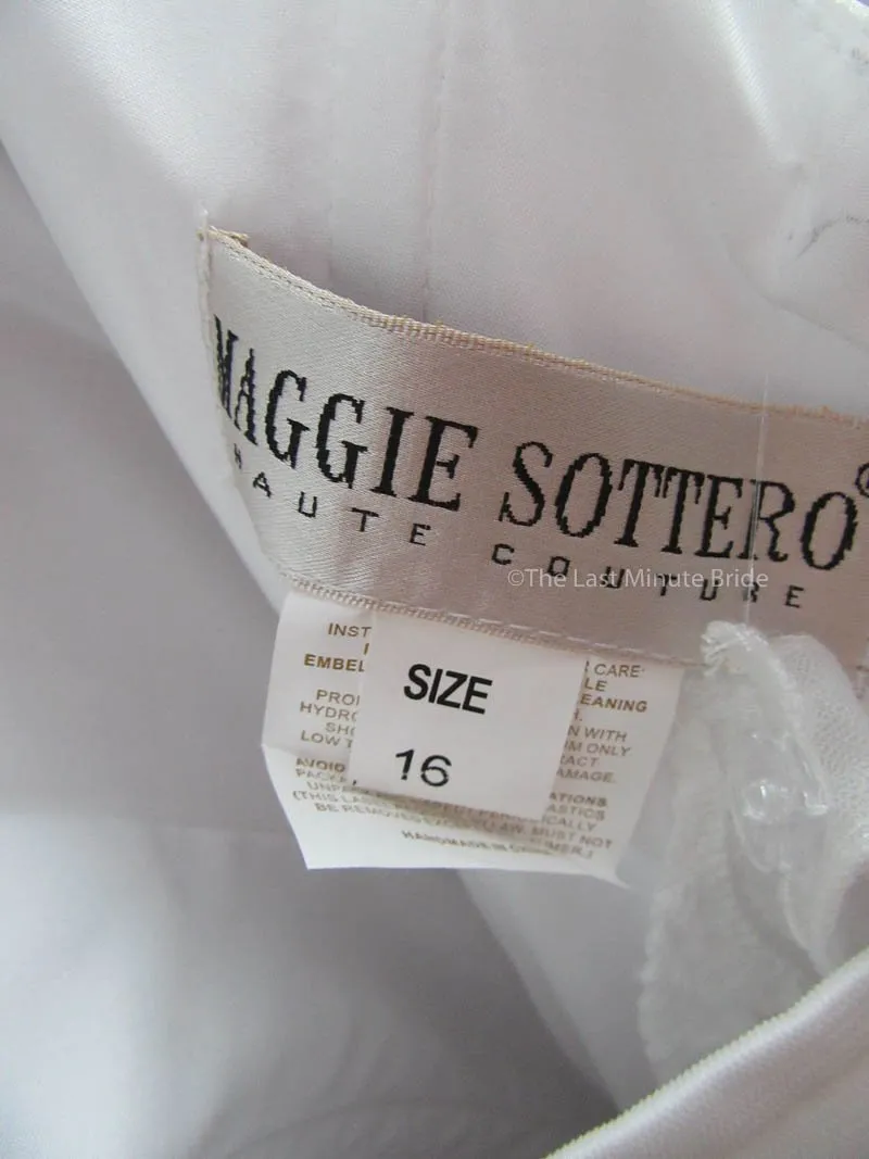 Maggie Sottero Rosamund 6MT199 with detachable cap sleeves