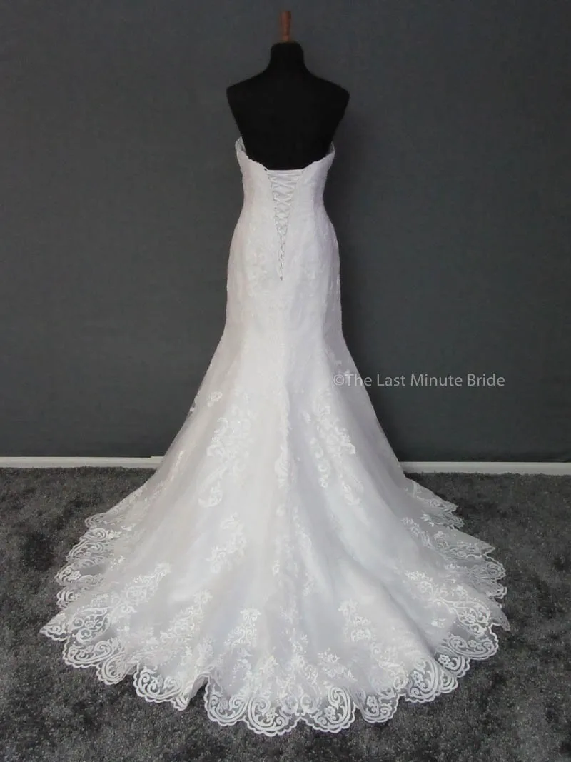 Maggie Sottero Rosamund 6MT199 with detachable cap sleeves