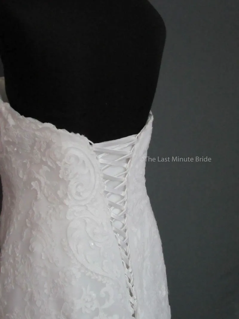 Maggie Sottero Rosamund 6MT199 with detachable cap sleeves