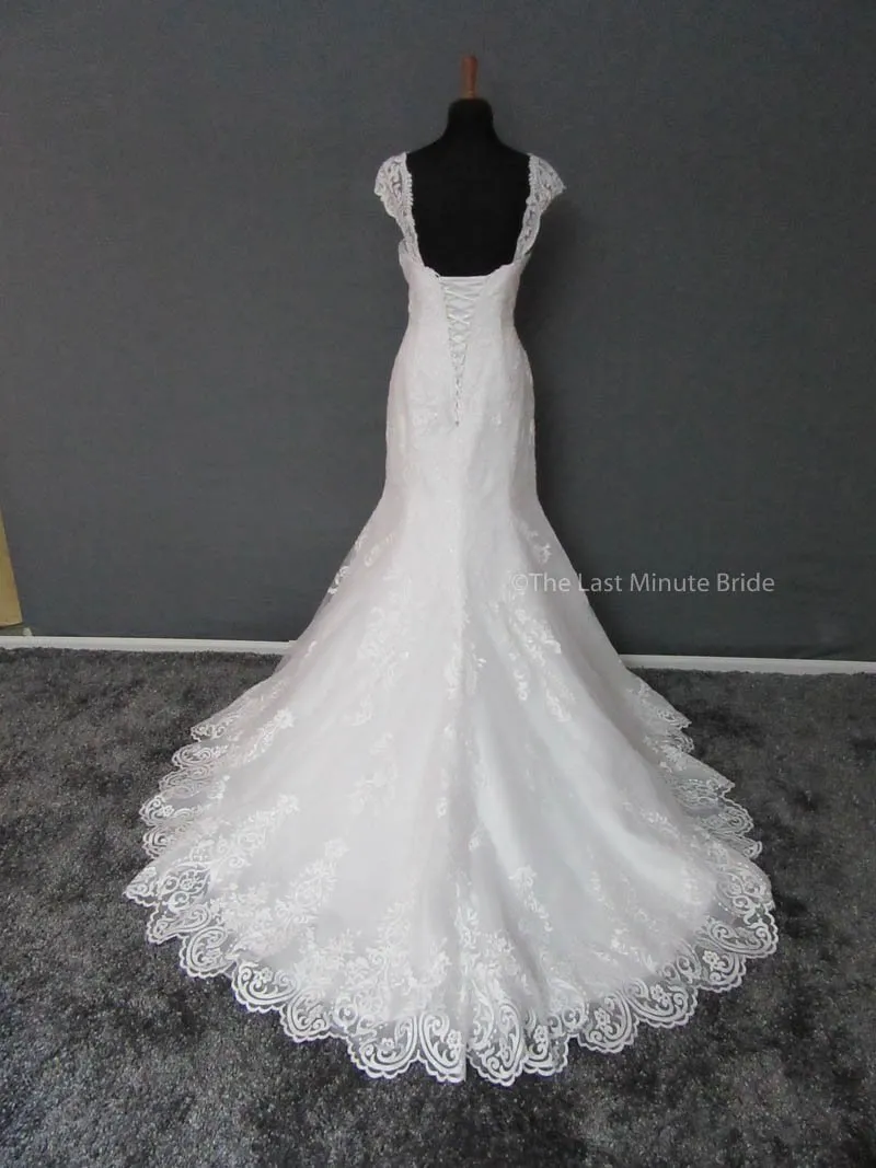 Maggie Sottero Rosamund 6MT199 with detachable cap sleeves