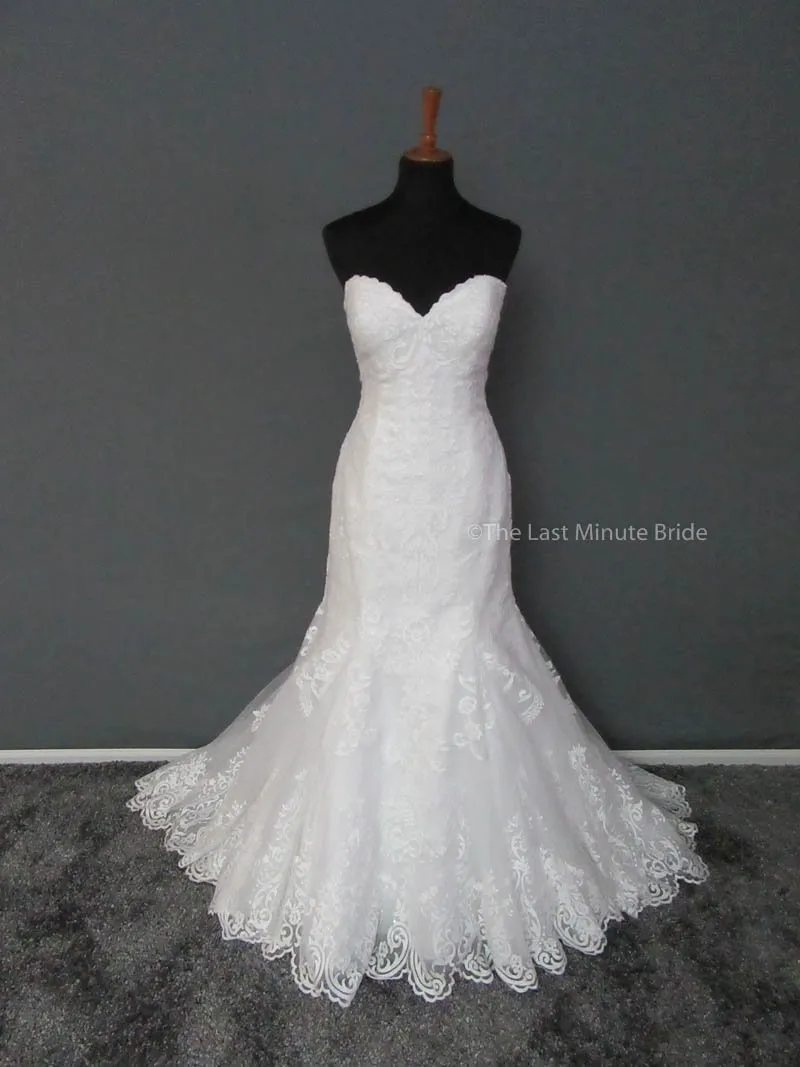 Maggie Sottero Rosamund 6MT199 with detachable cap sleeves