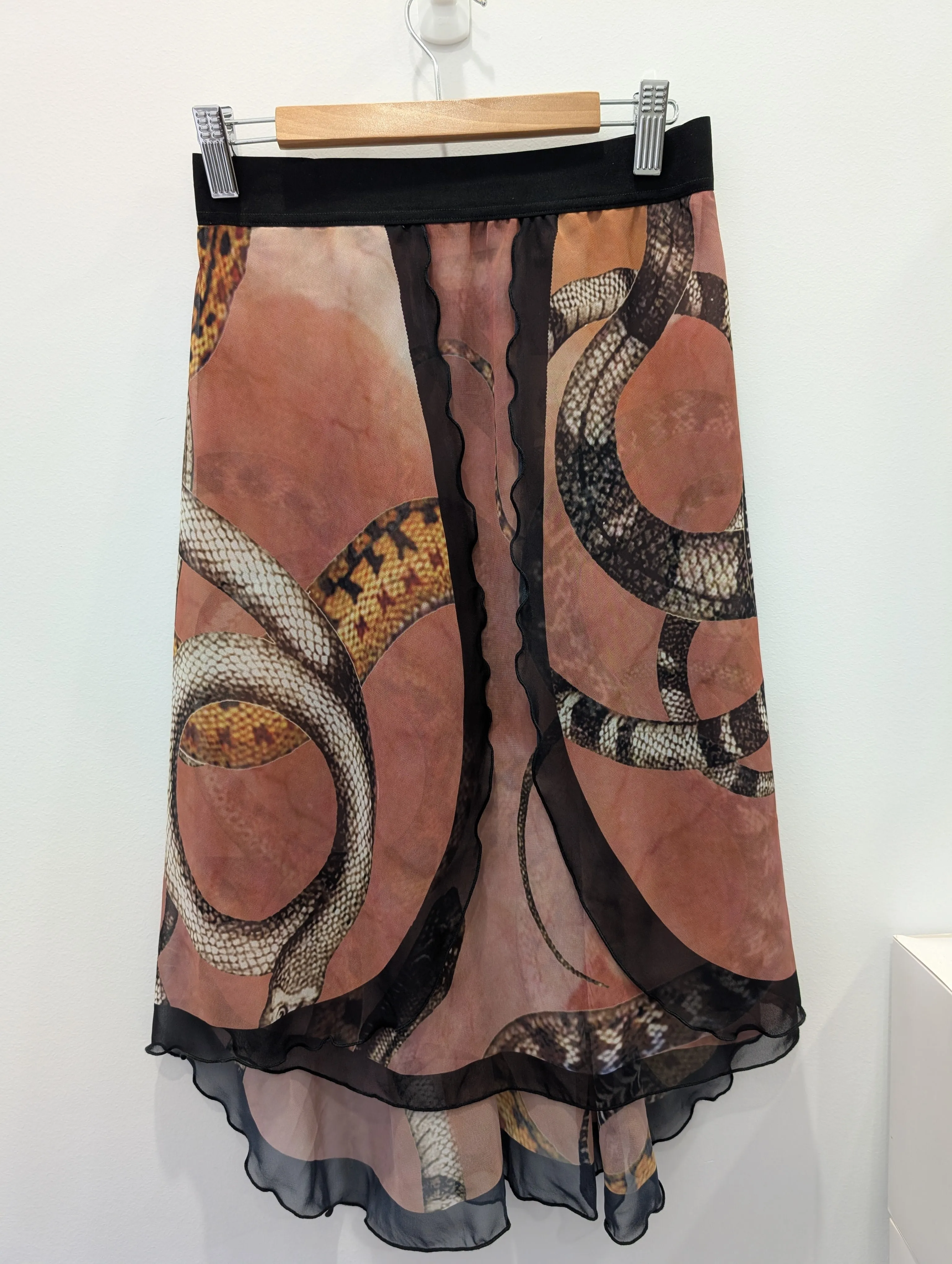 Maldire long skirt - Georgina snake print
