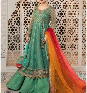 Maria B Chiffon Bridal Suit