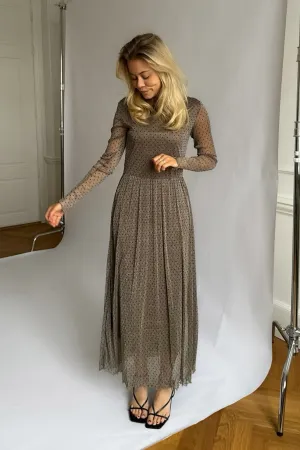 Marisan Kjole - Beige